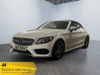 Mercedes C Class 2.0 C200 AMG Line Cabriolet G-Tronic+ Euro 6 (s/s) 2dr