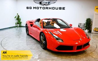 Ferrari 488 3.9 SPIDER 2d 660 BHP SAT NAV + PARKING CAMERAS +FSH