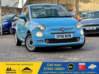 Fiat 500 1.2 Lounge Euro 6 (s/s) 3dr